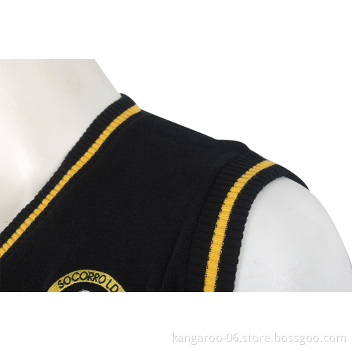 Wholesale Making Chinese Student Boy School Uniform Vest